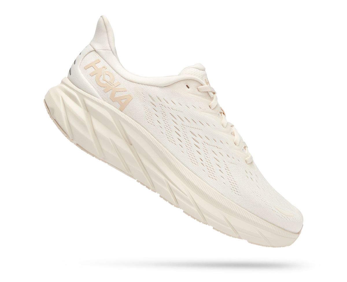 Olympia Sport. Hoka Clifton 8 Eggnog/Shifting Sand