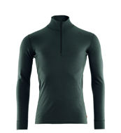 Aclima WarmWool Mock Neck w/Zip Green Gables