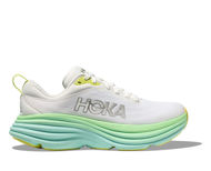 Hoka Bondi 8 Womens Blanc De Blanc/Sunlit Ocean