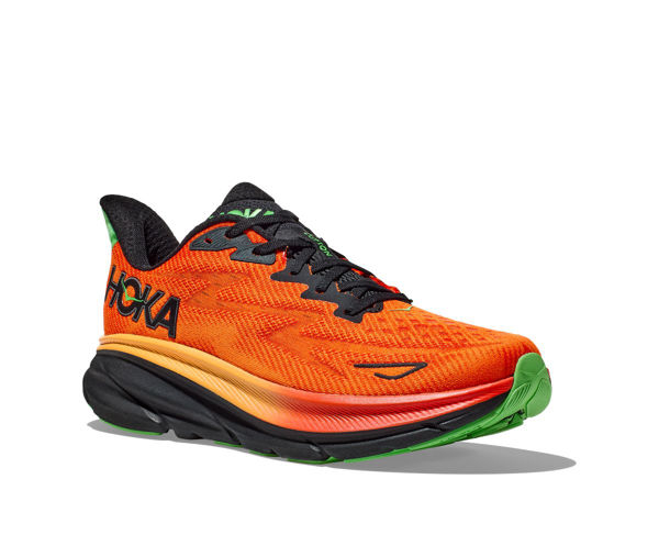 Hoka Clifton 9 Flame/Vibrant Orange