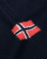 Amundsen Boiled Ski Sweater Faded Navy/Norge