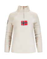 Amundsen Boiled Ski Sweater Womens Oatmeal/Norge