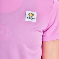 Saysky Flower Combat T-Shirt Womens Pink