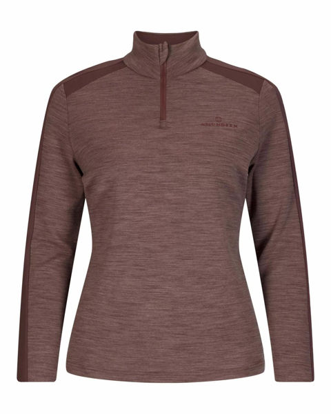 Amundsen 5Mila Half Zip Womens Faded Heather