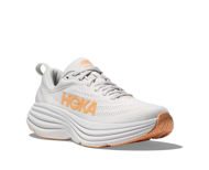 Hoka Bondi 8 Womens White/Cantaloupe