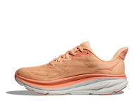 Hoka Clifton 9 Womens Cantaloupe/White