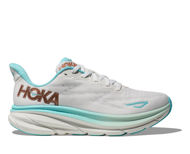 Hoka Clifton 9 Womens Frost/Rose Gold