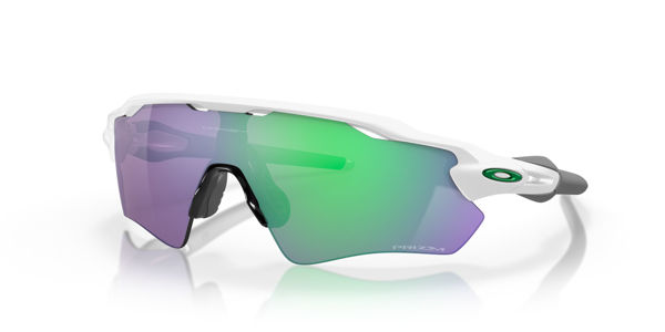 Oakley Radar EV Path Polished White w/ Prizm Jade