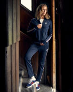 YMR Street Track Jacket Womens Navy