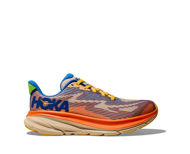 Hoka Clifton 9 Youth Ultramarine/Electric Tangerine