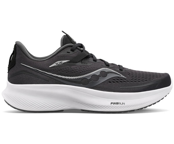 Saucony Ride 15 Womens Black/White