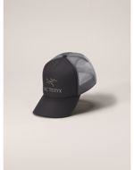 Arcteryx Bird Word Trucker Curved  Black/Graphite 