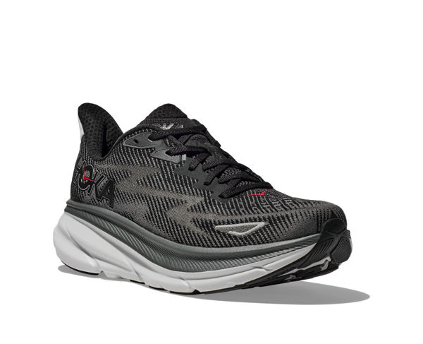 Hoka Clifton 9 Black/Outer Orbit