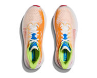 Hoka Mach 6 White/Solar Flare