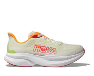 Hoka Mach 6 Womens White/Lettuce