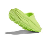 Hoka Ora Athletic Slide Lettuce/White