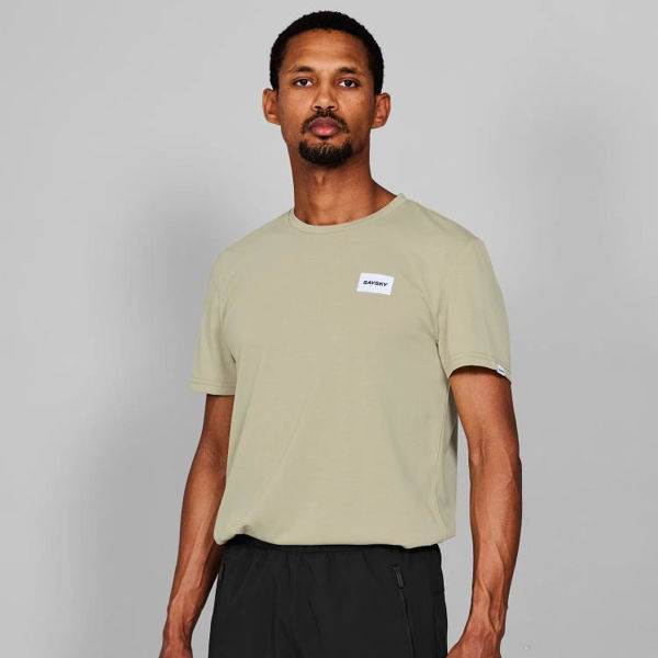 Saysky Clean Motion T-Shirt Beige