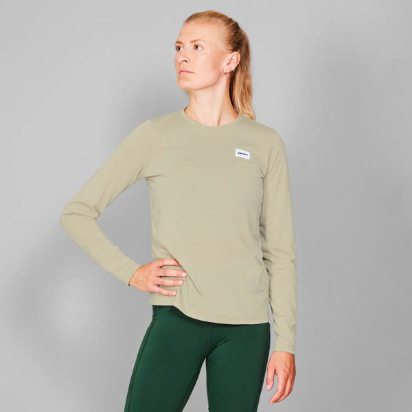 Saysky Clean Motion Long Sleeve Womens Beige