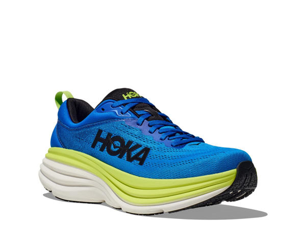 Hoka Bondi 8 Electric Cobalt/Lettuce