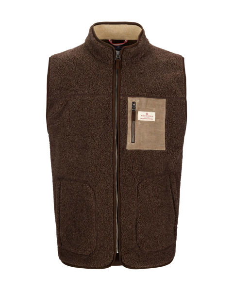 Amundsen Heroes Wool Fleece Vest Cowboy