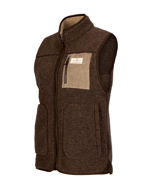 Amundsen Heroes Wool Fleece Vest Womens Cowboy