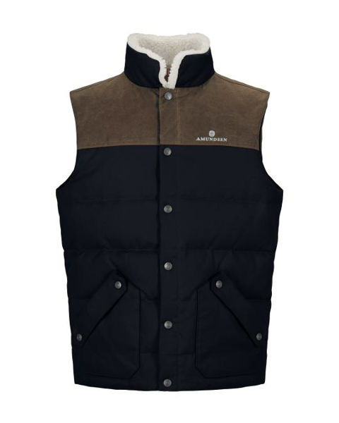 Amundsen Huntsman Vest Faded Navy