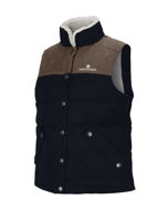 Amundsen Huntsman Vest Womens Faded Navy