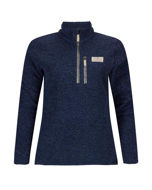 Amundsen Hut Half Zip Womens Faded Navy