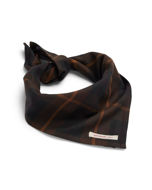 Amundsen Field Bandana Hunter Brown Checks 