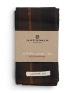 Amundsen Field Bandana Hunter Brown Checks 