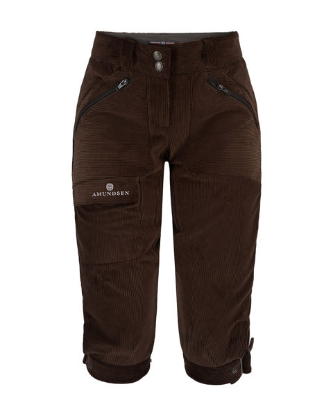 Amundsen Concord Regular Knickerbockers Womens Dark Chocolate