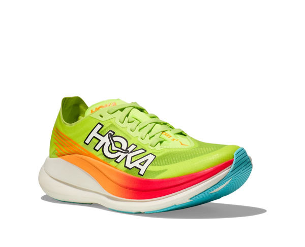 Hoka Rocket X 2 Lettuce/Solar Flare