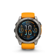 Garmin Fenix 8 51mm Amoled Sapphire Titan/Orange 