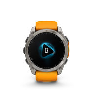 Garmin Fenix 8 51mm Amoled Sapphire Titan/Orange 