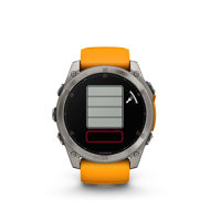 Garmin Fenix 8 51mm Amoled Sapphire Titan/Orange 