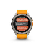 Garmin Fenix 8 51mm Amoled Sapphire Titan/Orange 