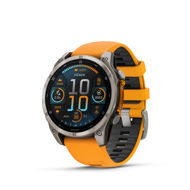 Garmin Fenix 8 47mm Amoled Sapphire Titan/Orange 