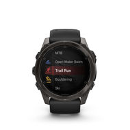 Garmin Fenix 8 47mm Amoled Sapphire Carbon Gray/Black 