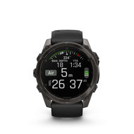 Garmin Fenix 8 47mm Amoled Sapphire Carbon Gray/Black 