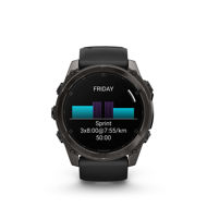 Garmin Fenix 8 47mm Amoled Sapphire Carbon Gray/Black 