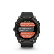 Garmin Fenix 8 47mm Amoled Sapphire Carbon Gray/Black 