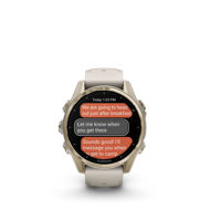 Garmin Fenix 8 43mm Amoled Sapphire Soft Gold/Sand 