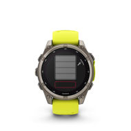 Garmin Fenix 8 47mm Sapphire Solar Titan/Yellow 