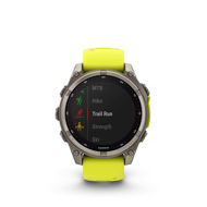 Garmin Fenix 8 47mm Sapphire Solar Titan/Yellow 