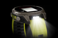 Garmin Fenix 8 47mm Sapphire Solar Titan/Yellow 