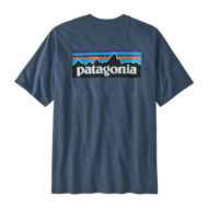 Patagonia P-6 Logo Responsibili-Tee Utility Blue