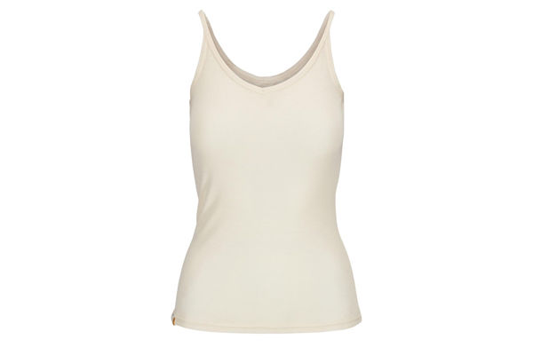 Tufte Frost Rib Singlet Womens Jet Stream