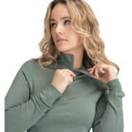 Tufte Bambull Half Zip Womens Laurel Wreath