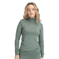 Tufte Bambull Half Zip Womens Laurel Wreath