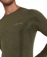 Falke Wool-Tech Longsleeve Shirt Olive